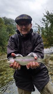 Rainbow trout, Slovenia fly fishing